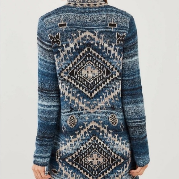J. Jill Aztec Sweater/Coat - Picture 2 of 9